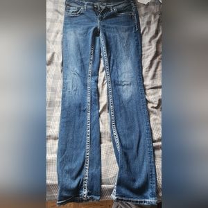 Silver Aiko Baby boot jeans